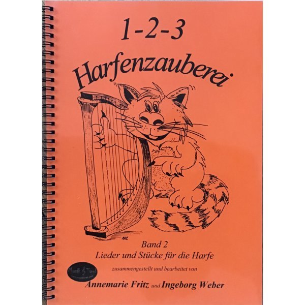 Vorderes Coverbild 1-2-3 Harfenzauberei Band 2