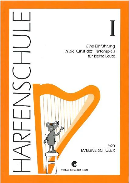 Vorderes Coverbild Harfenschule Band 1