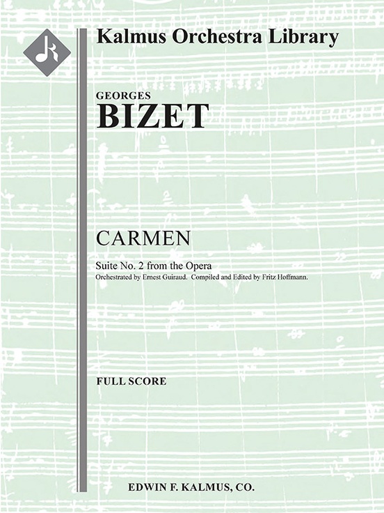 Vorderes Coverbild Carmen Suite Nr. 2
