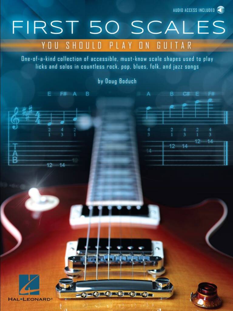 Vorderes Coverbild First 50 Scales You Should Play on Guitar