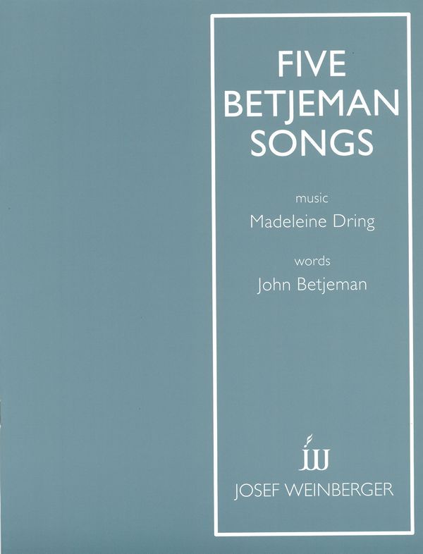 Vorderes Coverbild Five Betjeman Songs