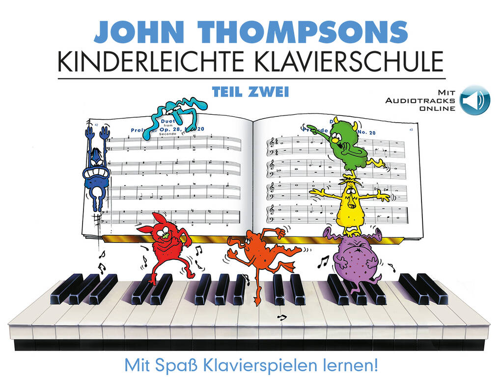 Vorderes Coverbild John Thompsons Kinderleichte Klavierschule 2