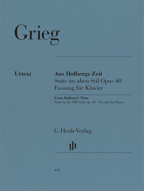 Vorderes Coverbild Aus Holbergs Zeit - Suite im alten Stil op. 40