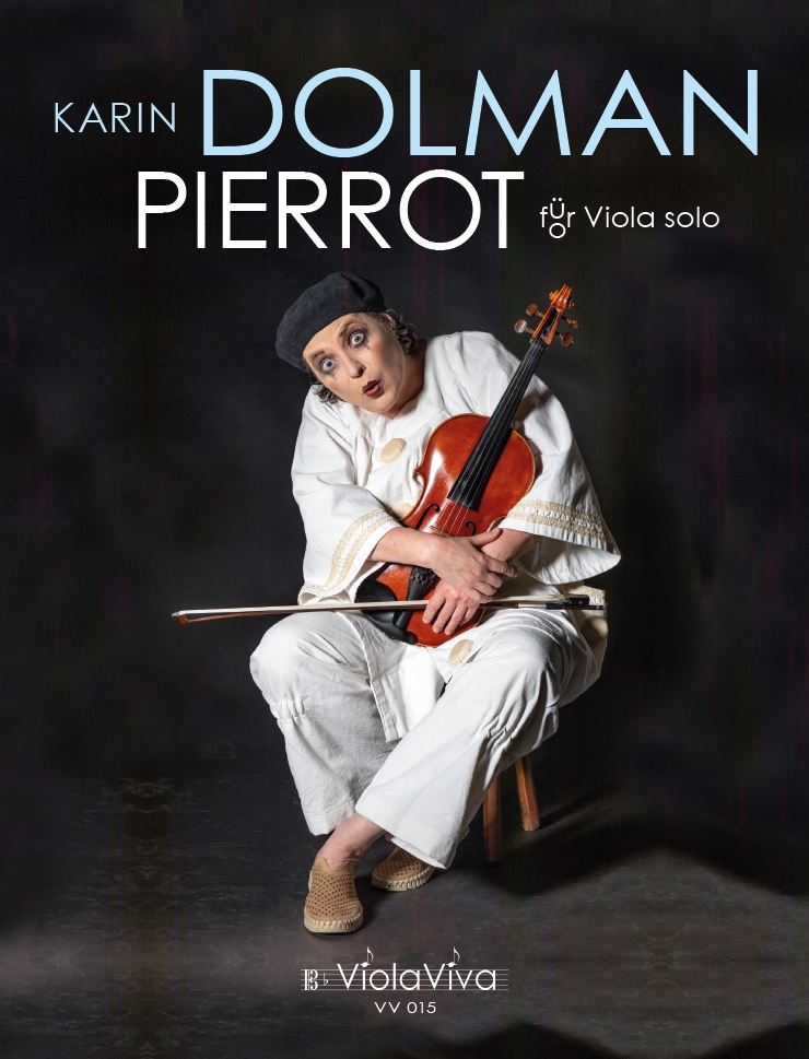 Vorderes Coverbild Pierrot, für Bratsche solo