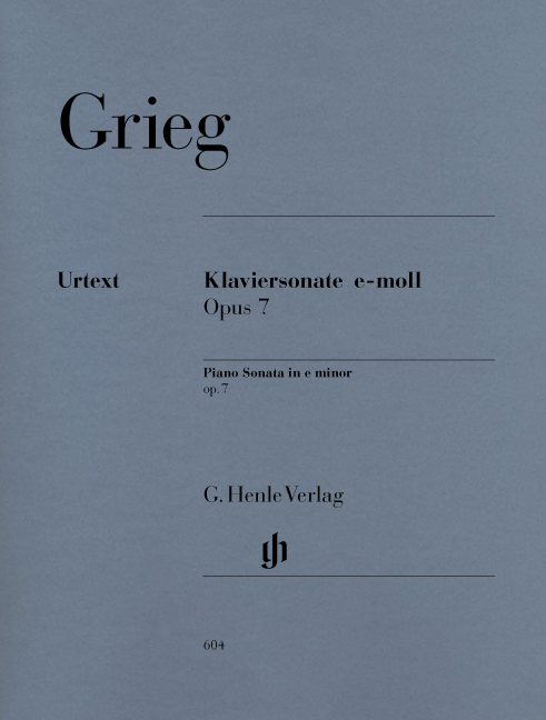 Vorderes Coverbild Klaviersonate e-moll op. 7