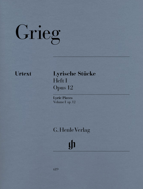 Vorderes Coverbild Lyrische Stücke Heft 1 op. 12