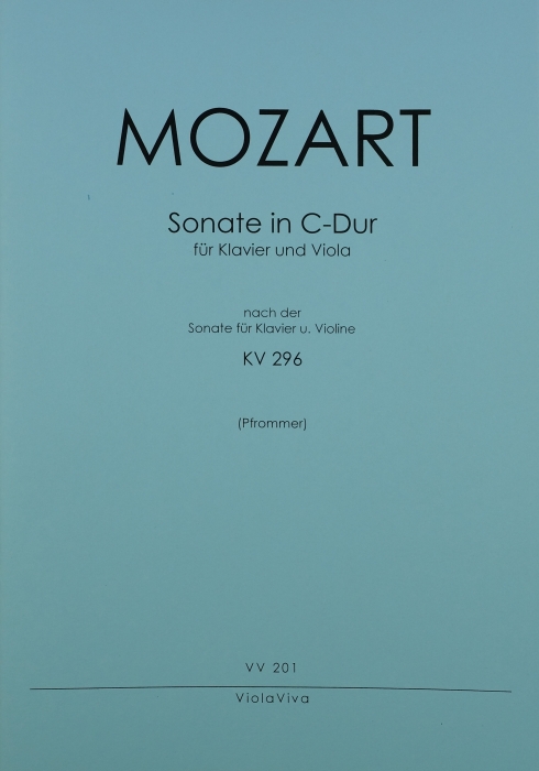 Vorderes Coverbild Sonate, für Klavier und Bratsche
