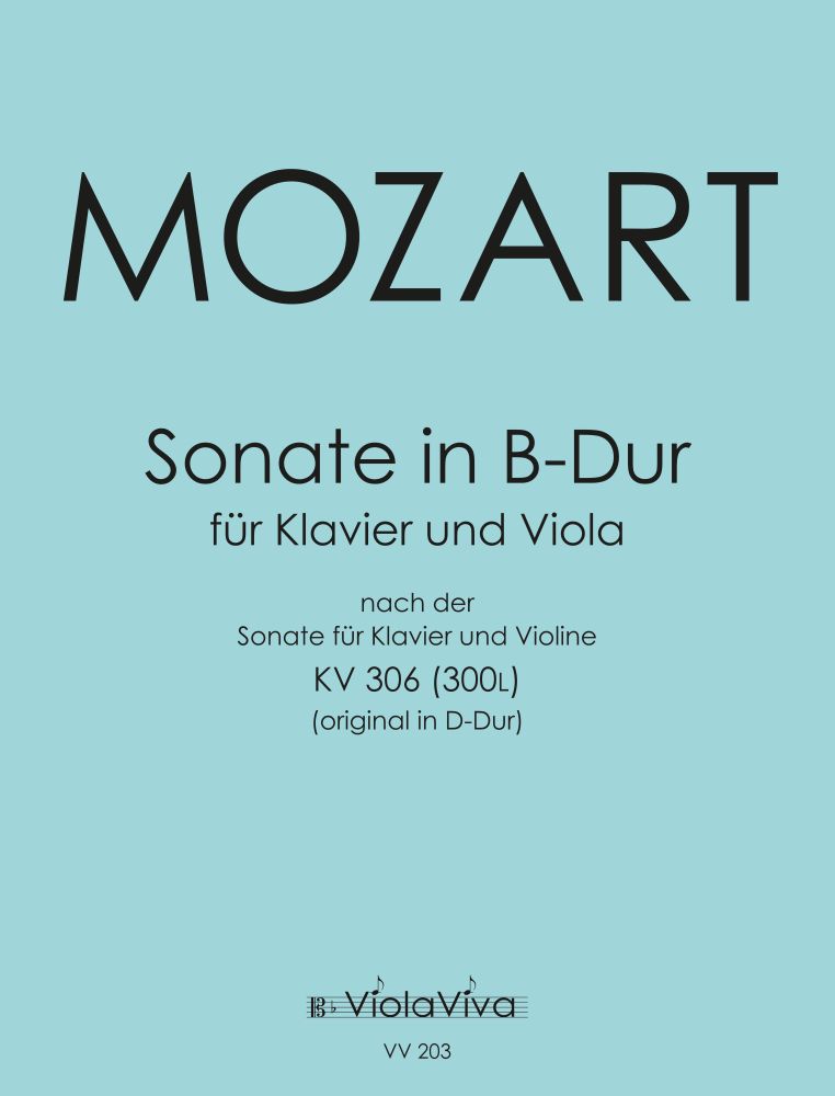 Vorderes Coverbild Sonate, für Klavier und Bratsche