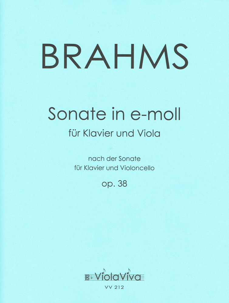 Vorderes Coverbild Sonate, für Bratsche und Klavier