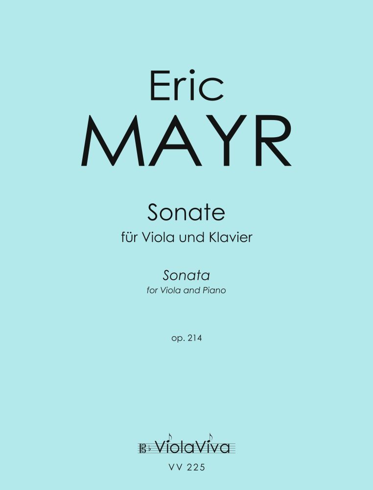 Vorderes Coverbild Sonate, für Bratsche und Klavier