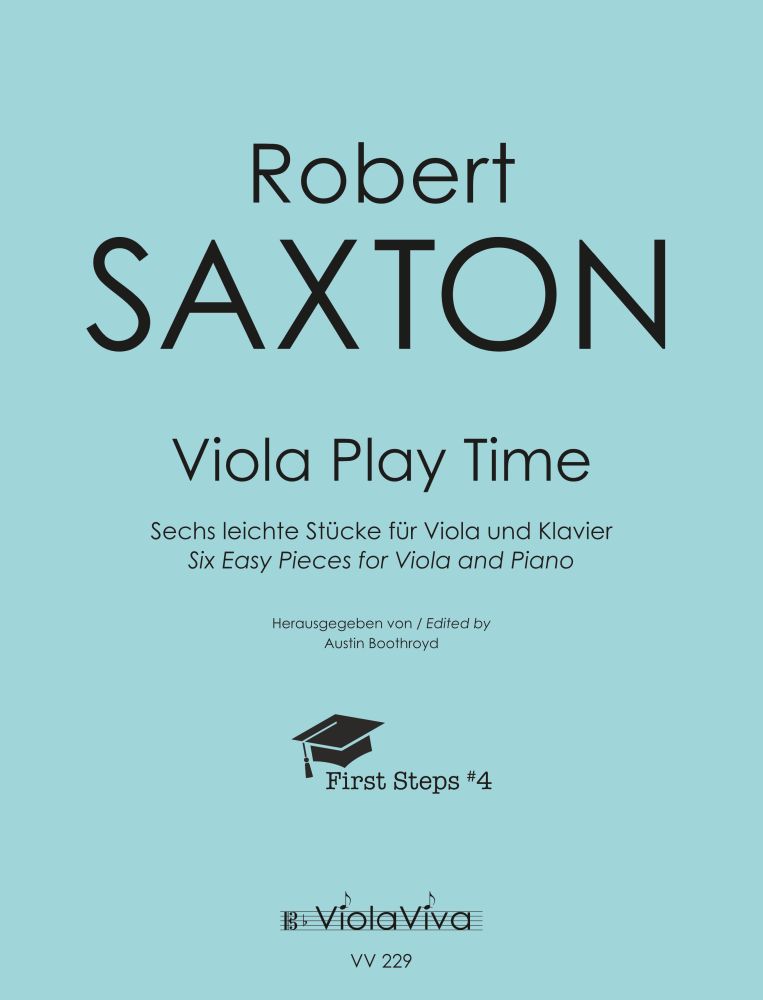 Vorderes Coverbild Viola Play Time, sechs leichte Stücke für Bratsche und Klavier