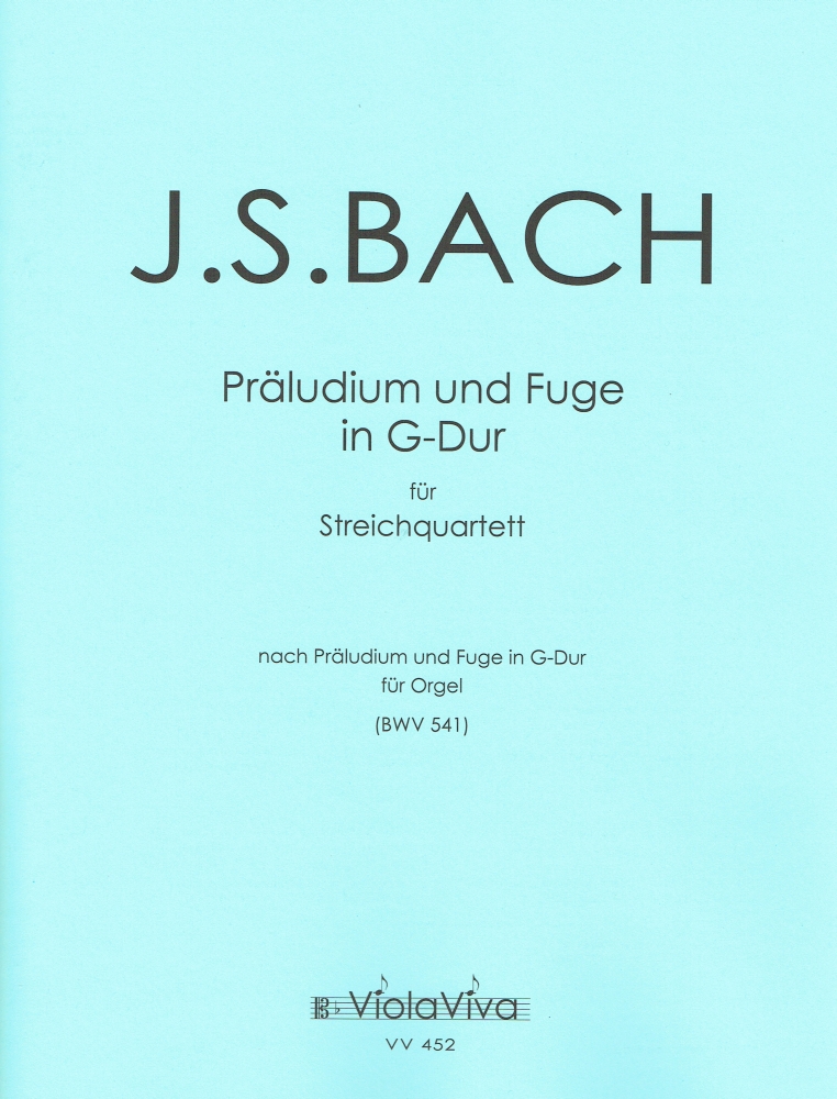 Vorderes Coverbild Präludium und Fuge, für Streichquartett