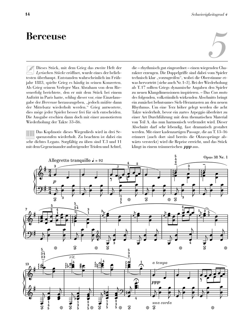 Anderes Coverbild Am Klavier - Grieg
