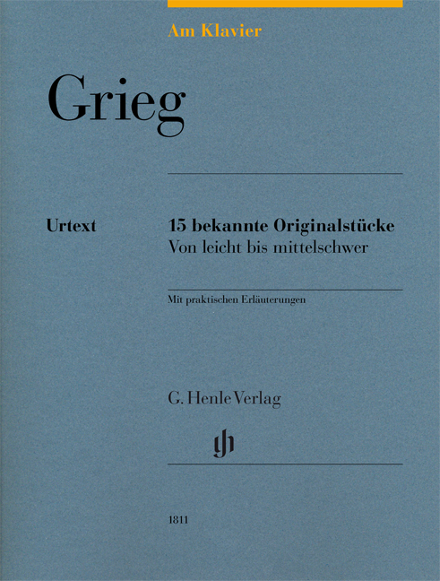 Vorderes Coverbild Am Klavier - Grieg