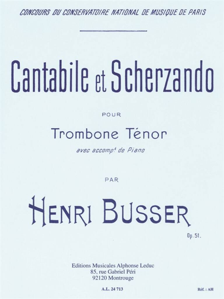 Vorderes Coverbild Cantabile et Scherzando op. 51