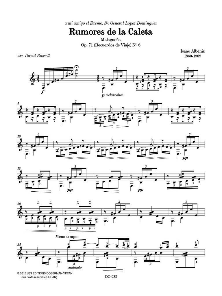 Anderes Coverbild The Music of Albeniz Volume 2