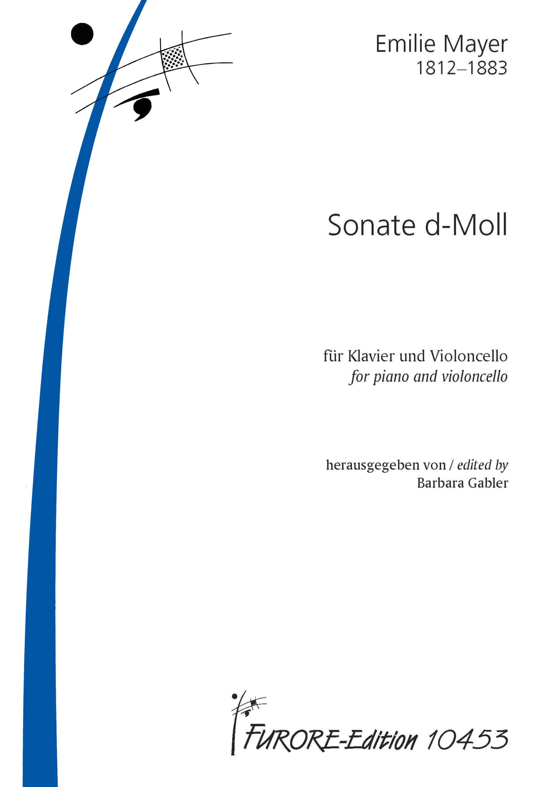 Vorderes Coverbild Sonate d-Moll für Klavier und Violoncello