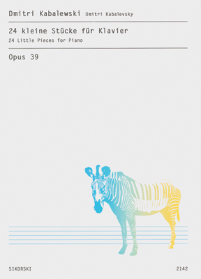 Vorderes Coverbild 24 kleine Stücke op. 39