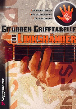 Vorderes Coverbild Grifftabelle für Linkshänder