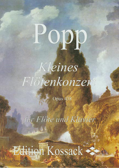 Vorderes Coverbild Kleines Flötenkonzert op. 438
