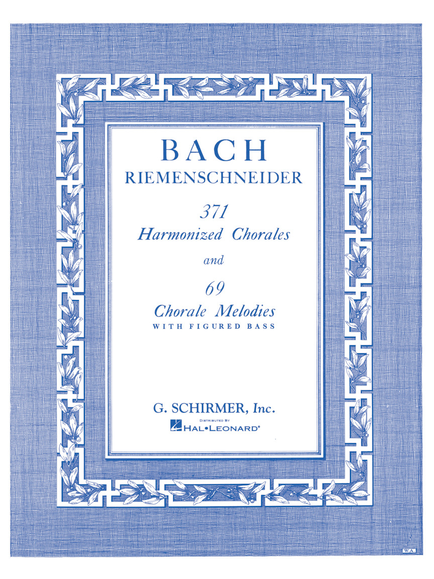 Anderes Coverbild 371 Harmonized Chorales and 69 Chorale Melodies with Figured Bass