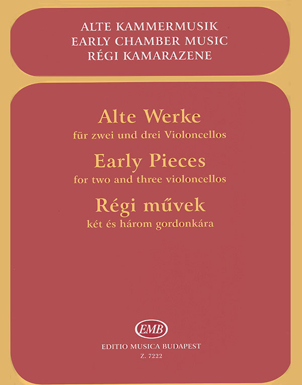 Anderes Coverbild Alte Werke für zwei und drei Violoncellos