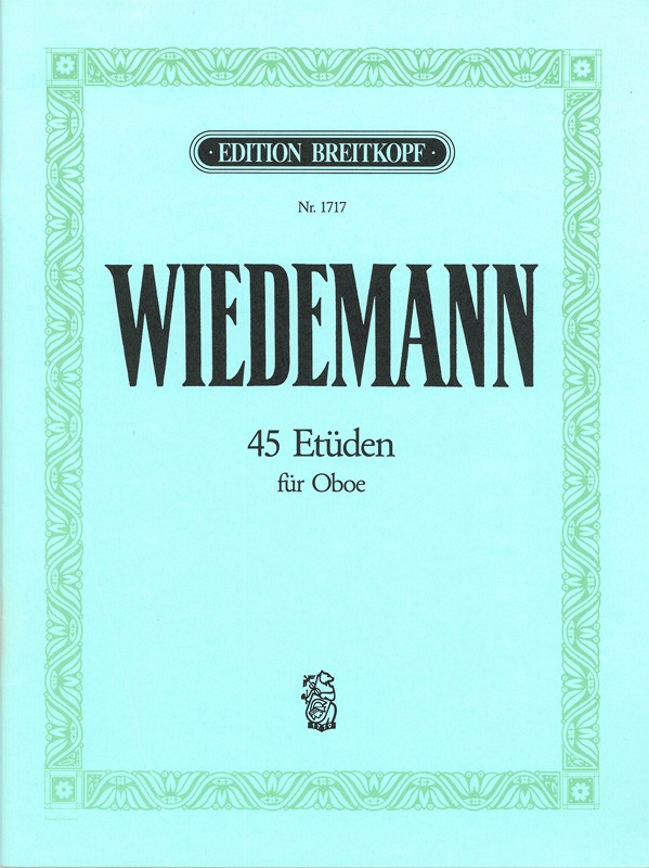 Anderes Coverbild 45 Etüden für Oboe