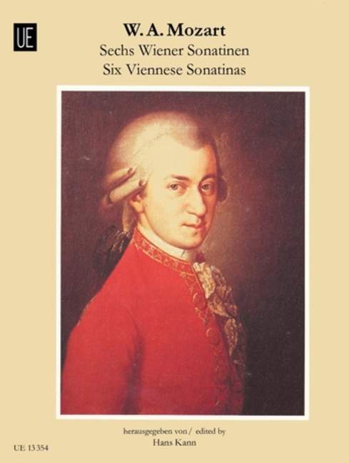 Vorderes Coverbild 6 Wiener Sonatinen für Klavier KV 439b