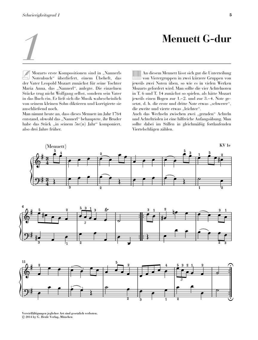 Anderes Coverbild Am Klavier - Mozart