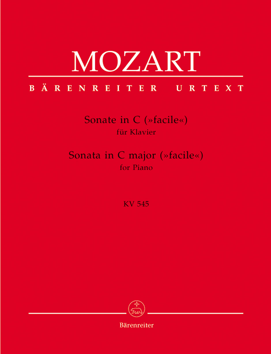 Anderes Coverbild Sonate für Klavier C-Dur KV 545 "Facile"