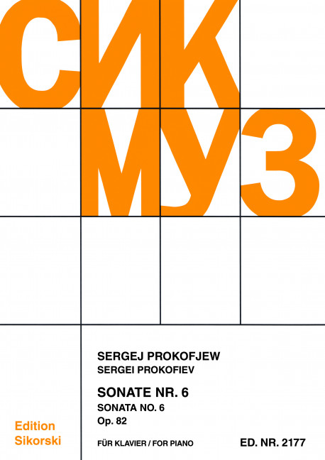 Vorderes Coverbild Sonate Nr. 6 op. 82 