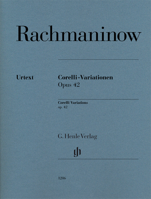 Vorderes Coverbild Corelli-Variationen op. 42