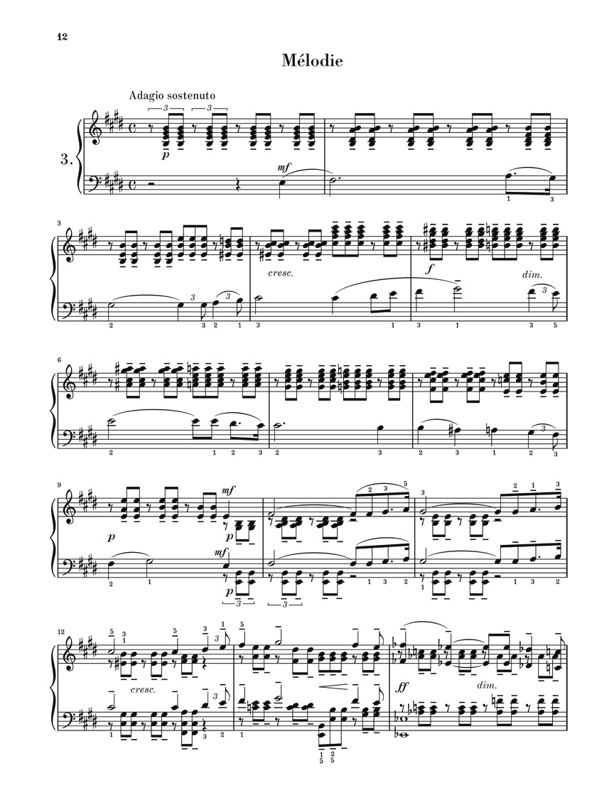Anderes Coverbild Morceaux de fantaisie op. 3 für Klavier