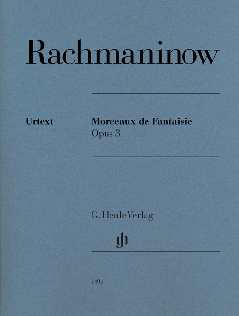 Vorderes Coverbild Morceaux de fantaisie op. 3 für Klavier