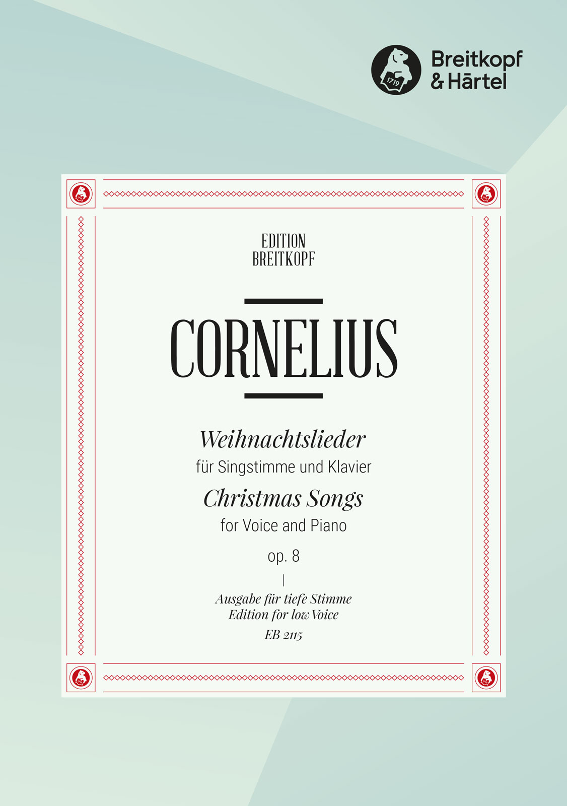 Anderes Coverbild Weihnachtslieder op. 8