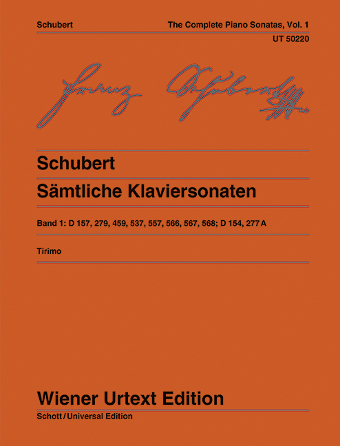 Vorderes Coverbild Sämtliche Klaviersonaten Band 1