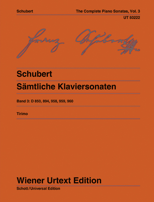 Vorderes Coverbild Sämtliche Klaviersonaten Band 3