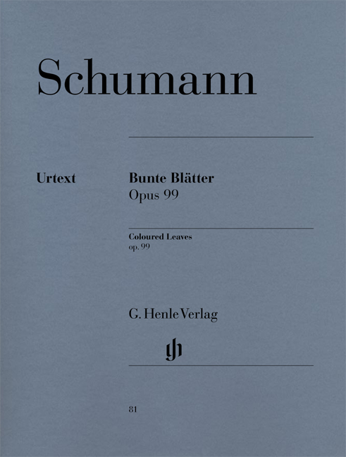Vorderes Coverbild Bunte Blätter op. 99