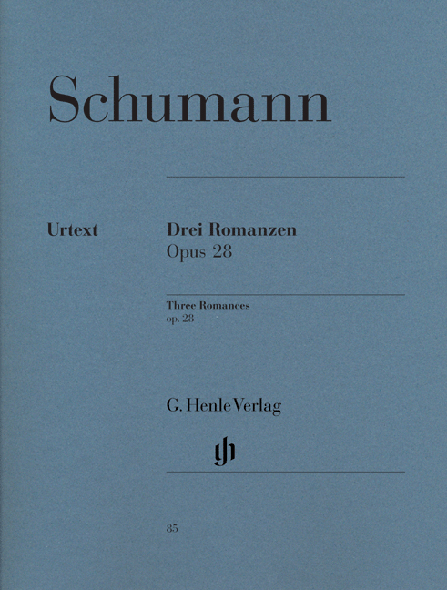 Vorderes Coverbild Drei Romanzen op. 28