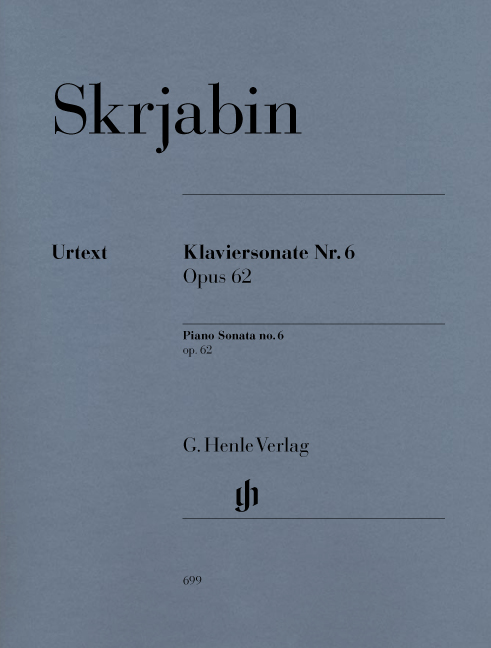 Vorderes Coverbild Klaviersonate Nr. 6 G-dur op. 62