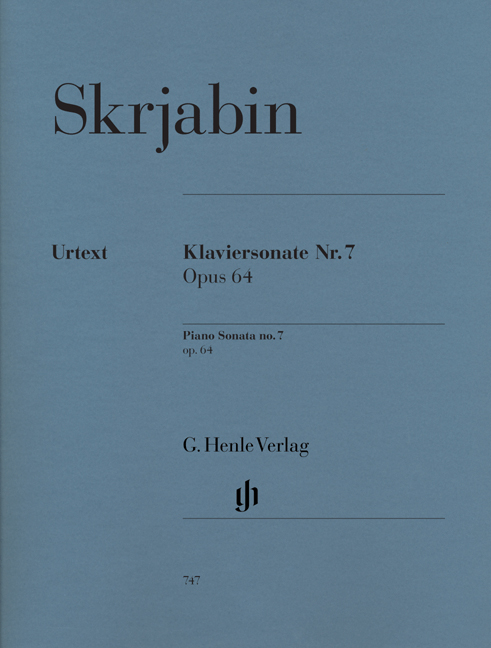 Vorderes Coverbild Klaviersonate Nr. 7 op. 64