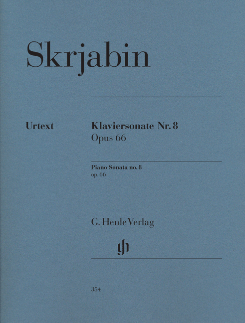 Vorderes Coverbild Klaviersonate Nr. 8 op. 66