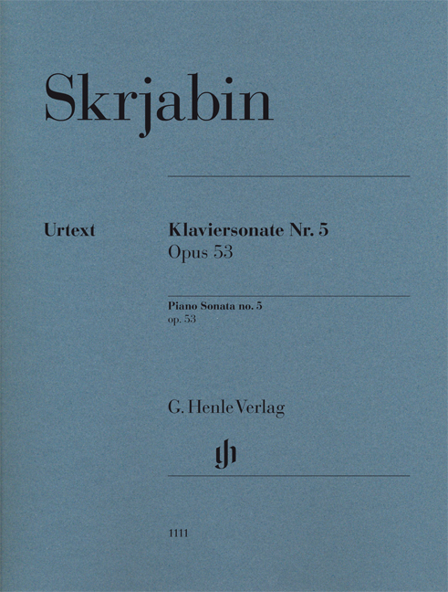 Vorderes Coverbild Klaviersonate Nr. 5 op. 53