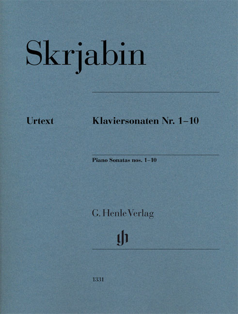 Vorderes Coverbild Klaviersonaten Nr. 1-10