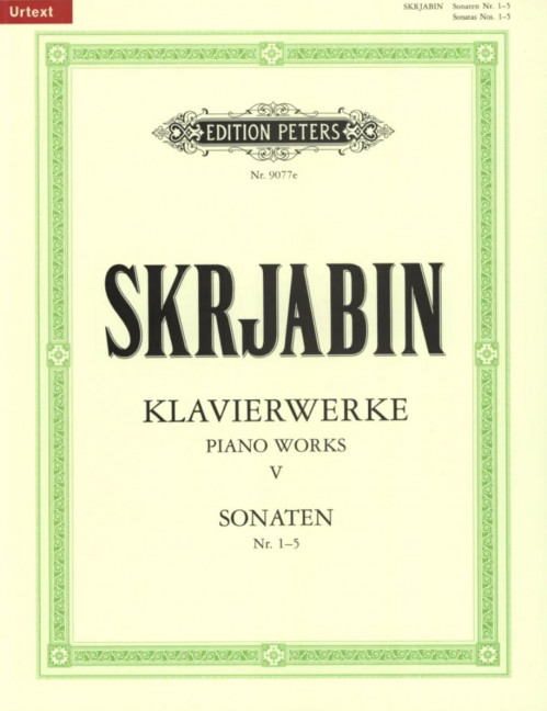 Vorderes Coverbild Ausgewählte Klavierwerke, Band 5: Sonaten Nr. 1-5