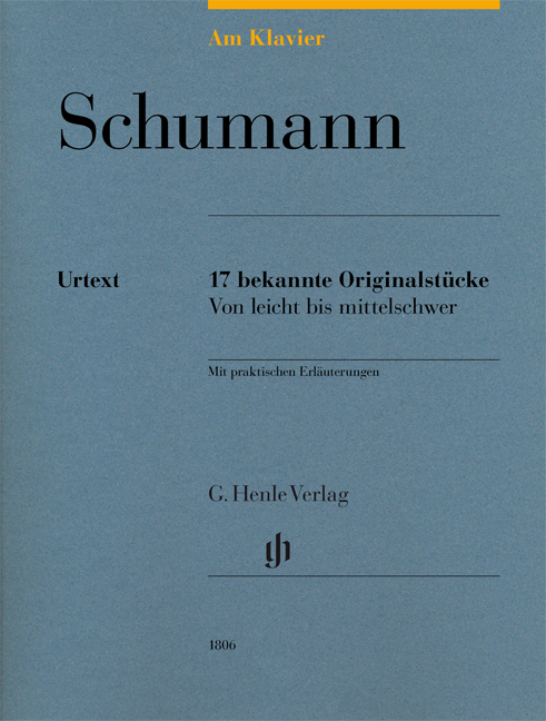 Vorderes Coverbild Am Klavier - Schumann