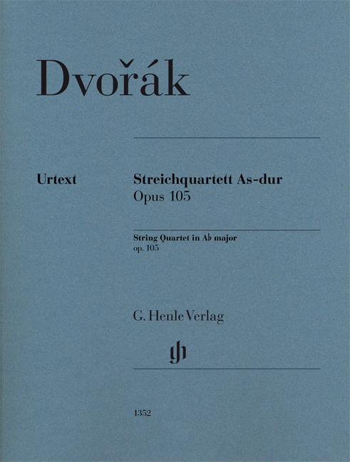 Vorderes Coverbild Streichquartett As-dur op. 105