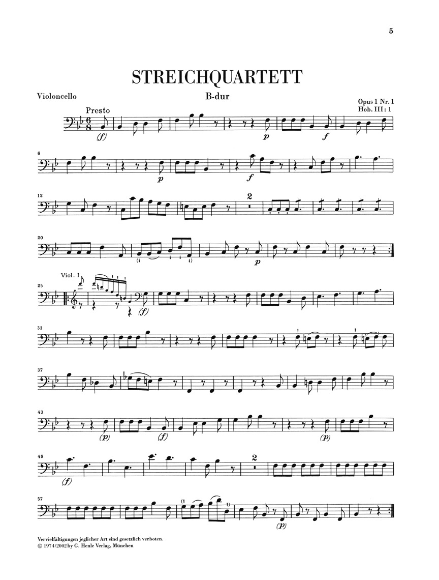 Anderes Coverbild Streichquartette Heft I