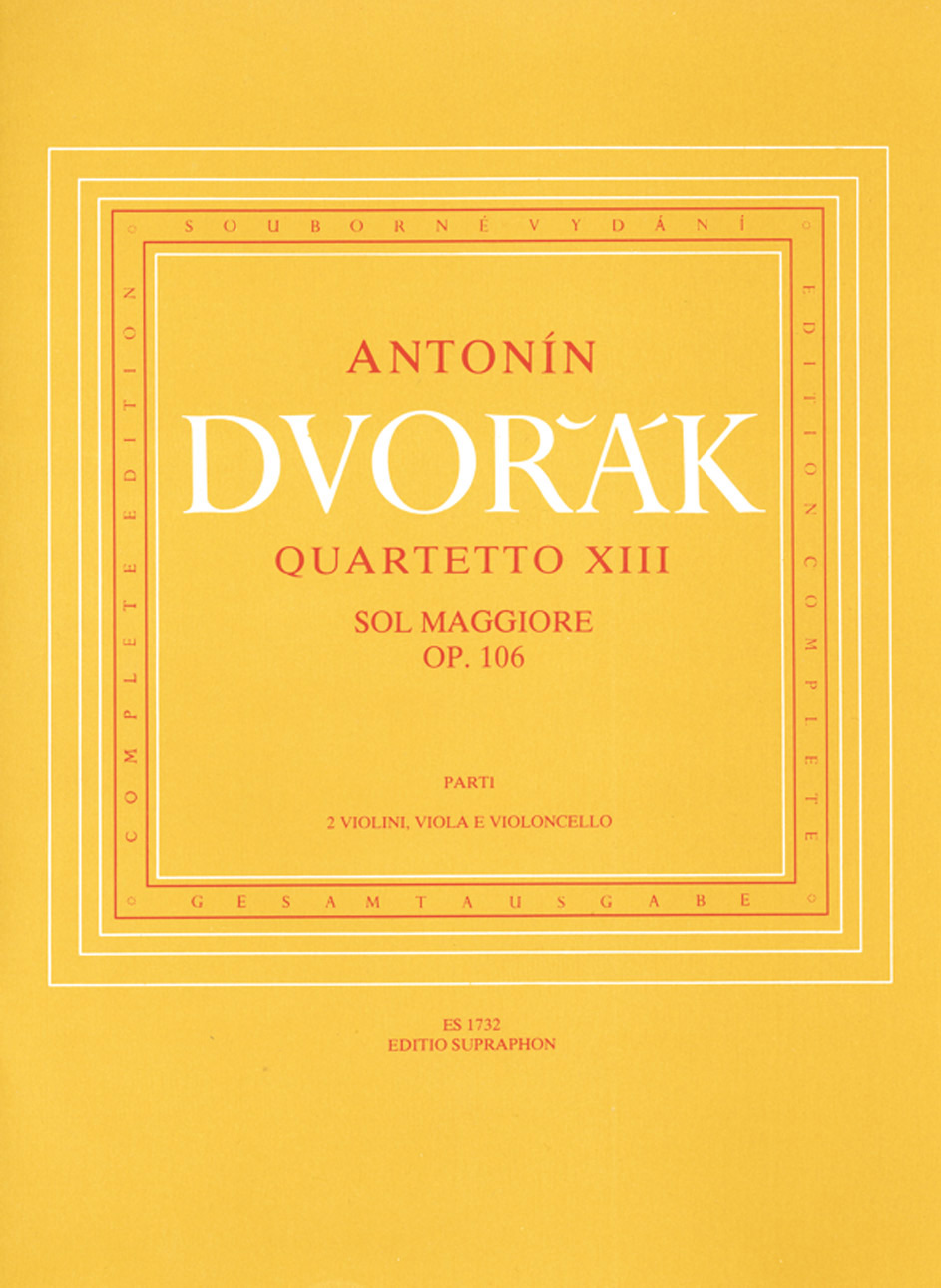 Vorderes Coverbild Streichquartett Nr. 13 G-Dur op. 106
