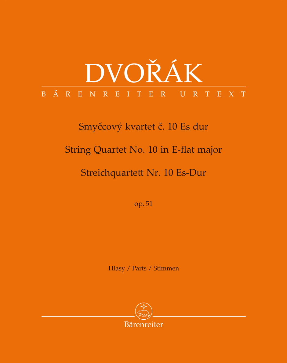 Vorderes Coverbild Streichquartett Nr. 10 Es-Dur op. 51
